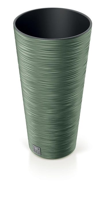 FLOWER POT FURU SLIM 25CM GREEN