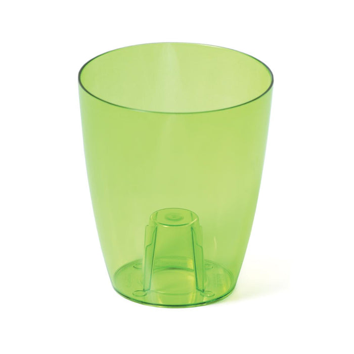 ORCHID POT COUBI 16CM GREEN ST.