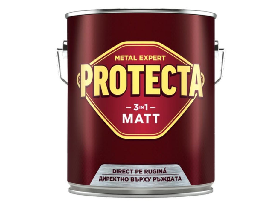 3 IN 1 ENAMEL LACQUER MATT WHITE 2.5 L PROTECTA