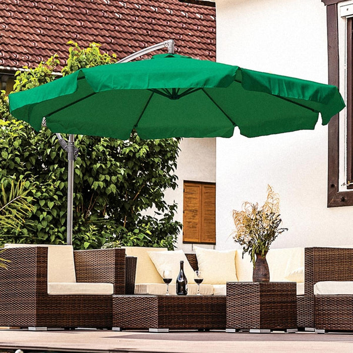 GARDEN UMBRELLA CZAPLA 3M GREEN