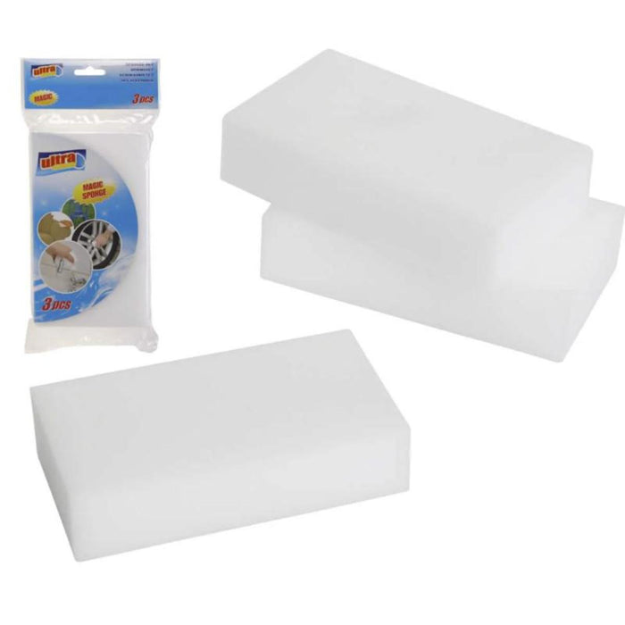 MAGIC WHITE SPONGE SET OF 3