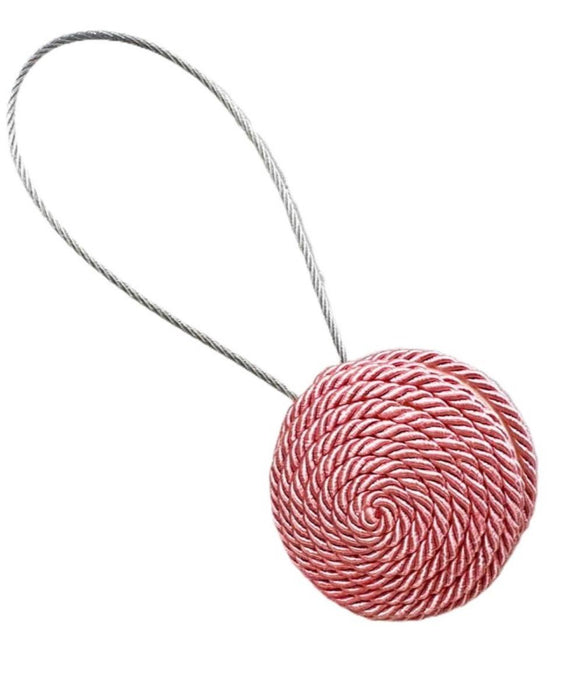 DECORATIVE MAGNET PINK GREY F 5CM
