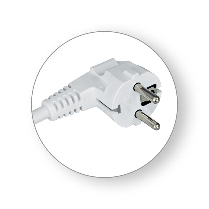 CABLE WITH PLUG H05VV-F 3X1.5MM2 COMMEL