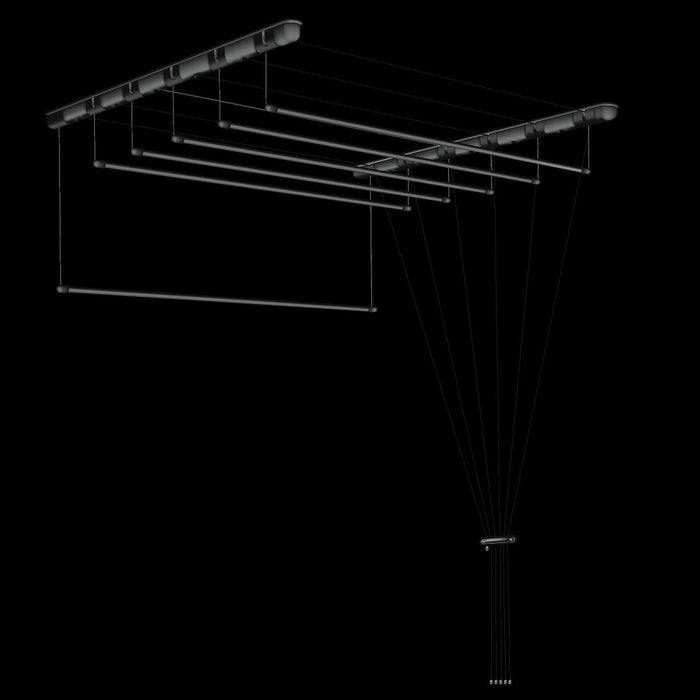 SEPIO CEILING SPACE, 6x140 CM, BLACK