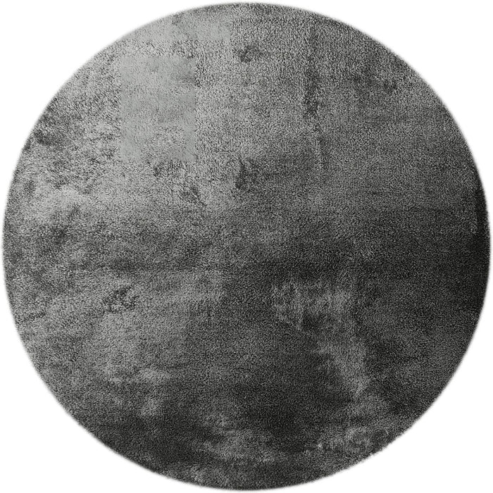 PANPAN CARPET 80CM ROUND ANTHRACITE