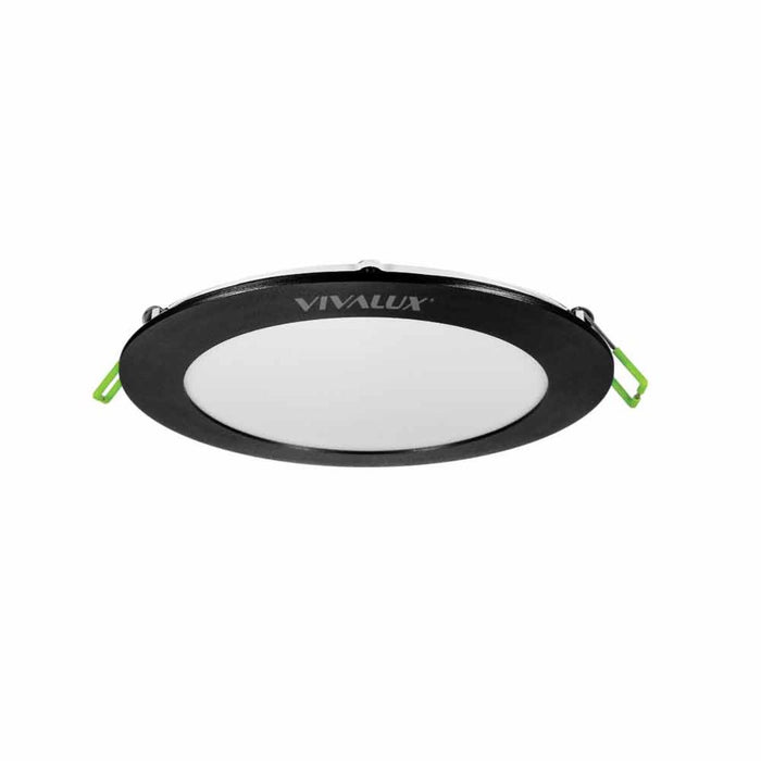 LED PANEL 12W 4000K 16.8CM BLACK VIVALUX ESTE
