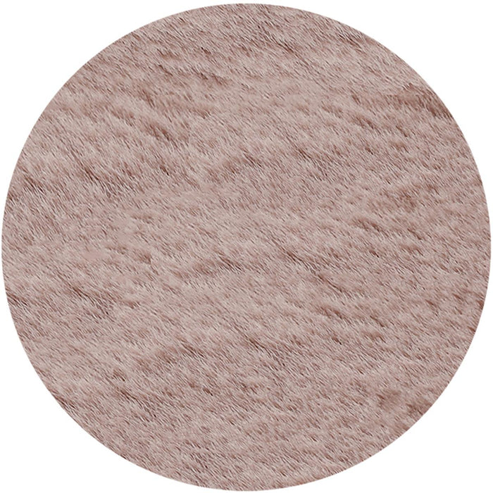CARPET TOUCH PINK 80 CM ROUND