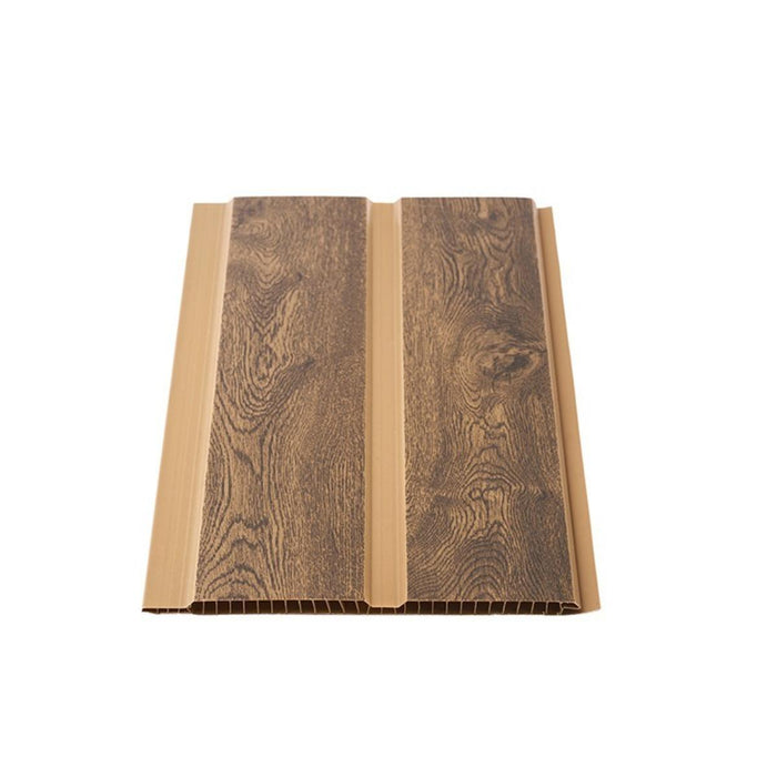 PVC WALL PANEL GOLDEN OAK U JOINT 20CM/3M