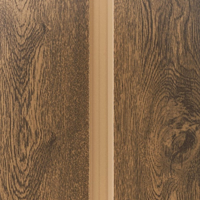 PVC WALL PANEL GOLDEN OAK U JOINT 20CM/3M