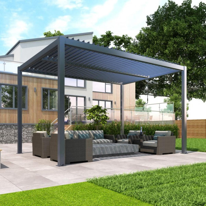 PERGOLA 3 X 4M LUXE ANTHRACITE