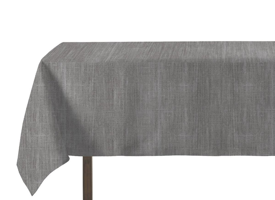 TABLE COVER AGLIKA 140X180 CM LINEN GRAPHITE