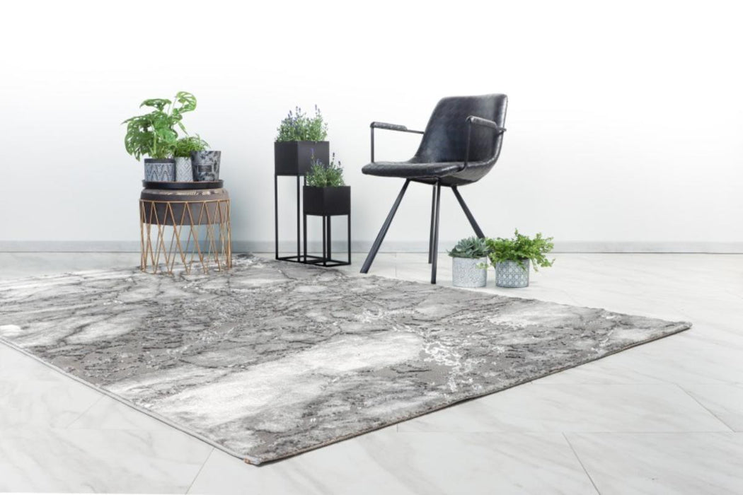 CARPET MARMARIS 80/150CM SILVER