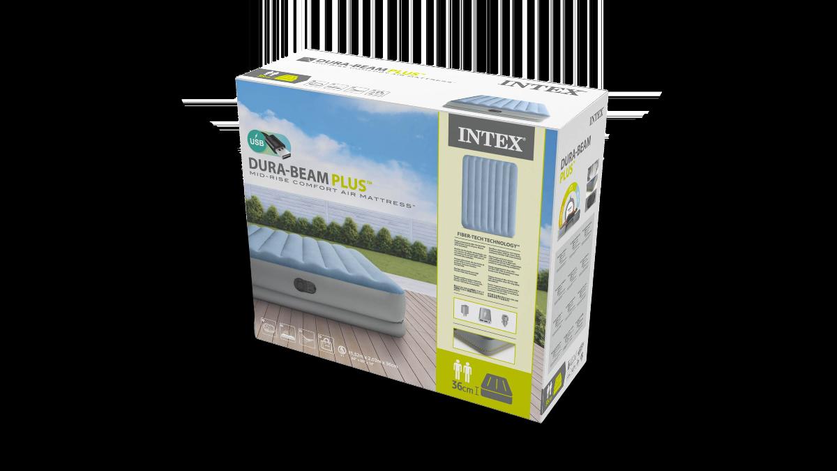 INFLATABLE MATTRESS QUEEN COMFORT 152X203CM