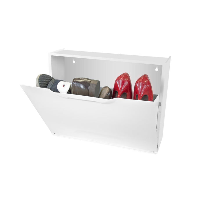 SHOE CABINET 51X17.3X40CM WHITE