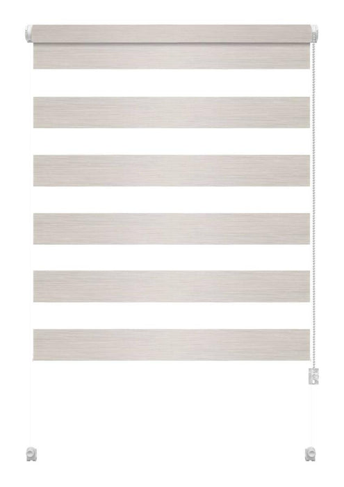 DOUBLE ROLLER BLIND SILK 72.5X140 CM CREAM