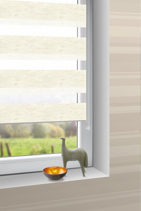 DOUBLE ROLLER BLIND 50X150 CM NATURAL MELANGE