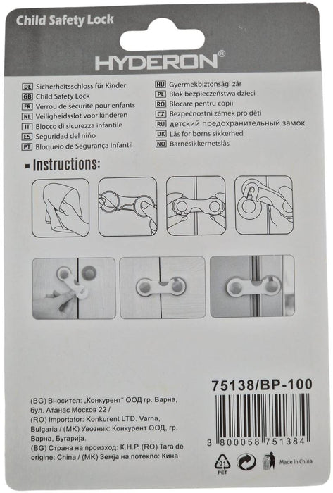 SAFETY CLAMP BP-100 100X38 2 PCS HYDERON