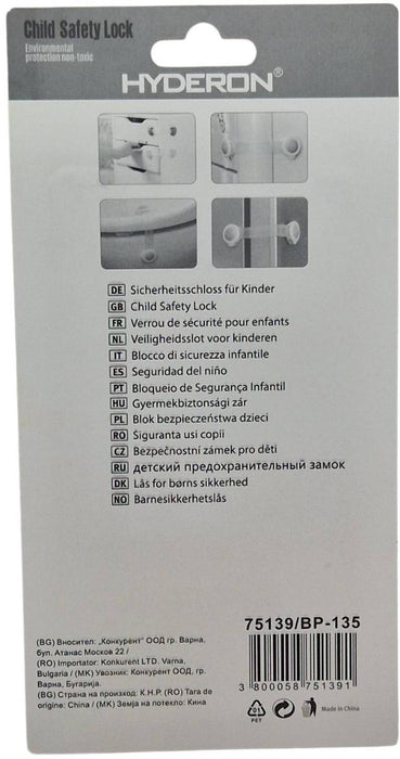 SAFETY FASTENER BP-135 135X35 2 PCS HYDERON