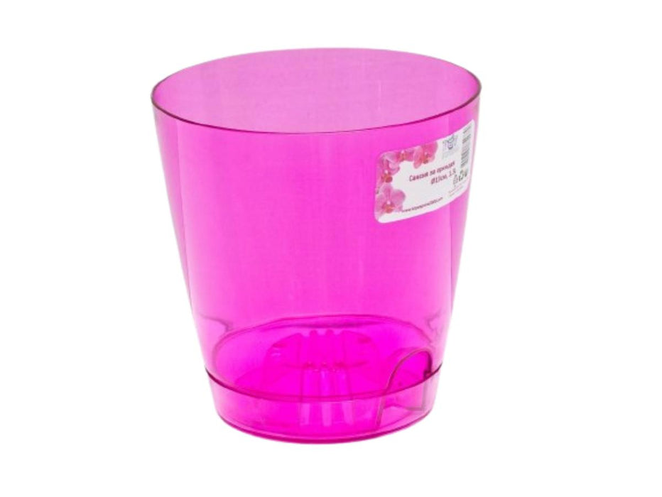 PLASTIC POT F13CM FOR ORCHID