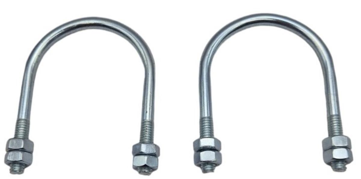 U BOLT 1 1/4'' BRACKET WITH NUT 2PCS BMONTAG