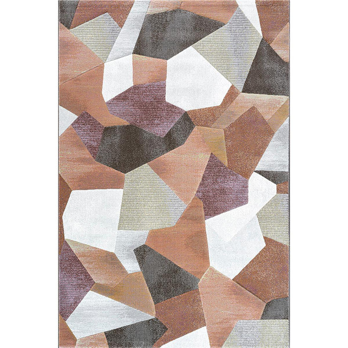 CARPET ARGENTUM 3D FIGURES ORANGE 160X23