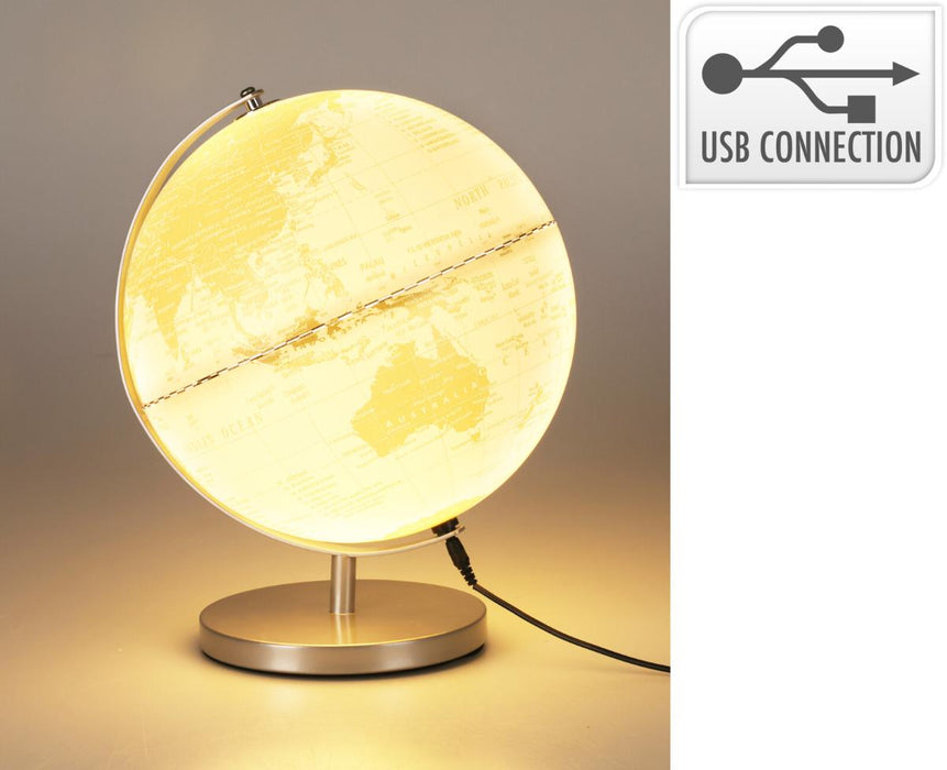 GLOBE LIGHTING 31CM WHITE