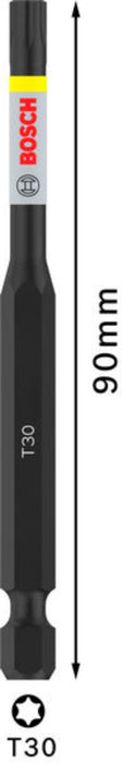 IMPACT BIT T30 90 MM BOSCH PRO IMPACT