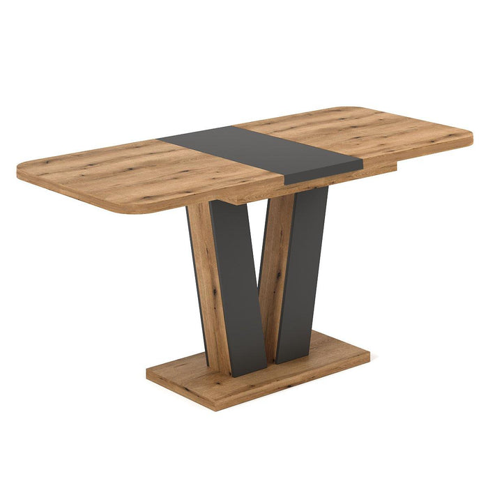EXTENDABLE TABLE WENDY2 OAK/GRAY