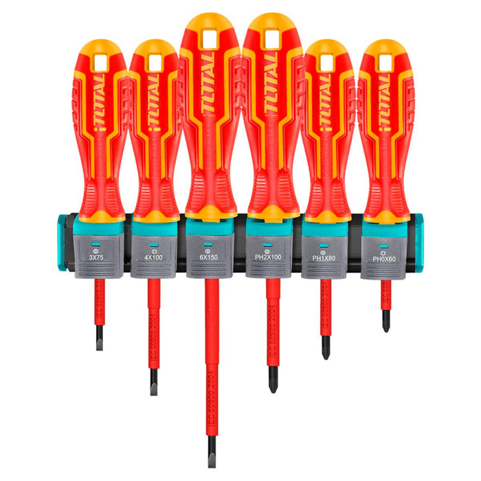 SCREWDRIVER SET 1000V 6H TOTAL