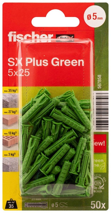 MULTIPURPOSE DOWEL SXPLGRKK Ф5Х25MM 50PCS