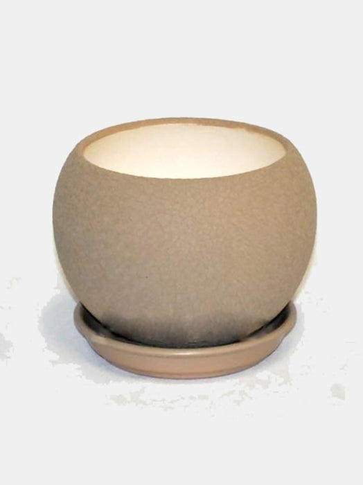 SPHERE POT 1.4 L. SILK CAPPUCCINO