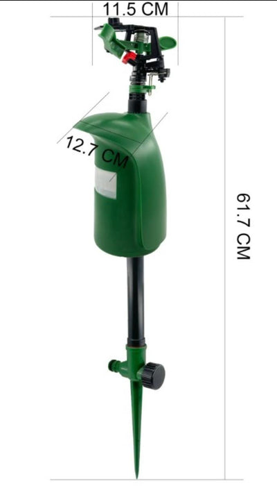 WATER DEVICE-SPRAYER AGAINST ANIMALS