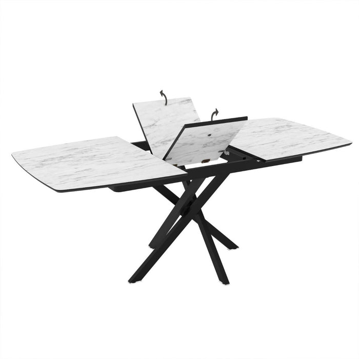 DINING TABLE TORONTO WHITE MATTE