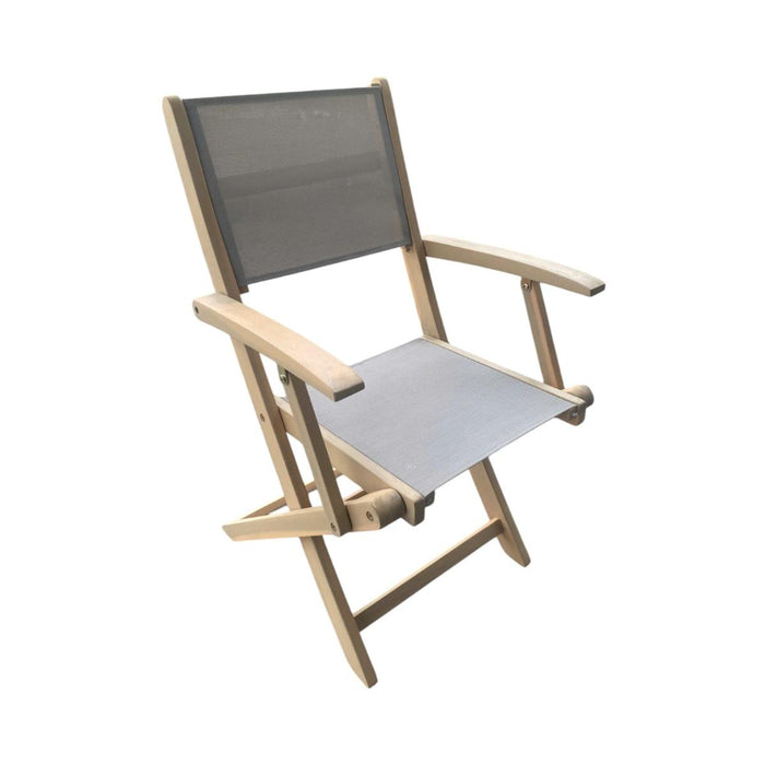 CAIRO CHAIR WITH ACACIA ARMS