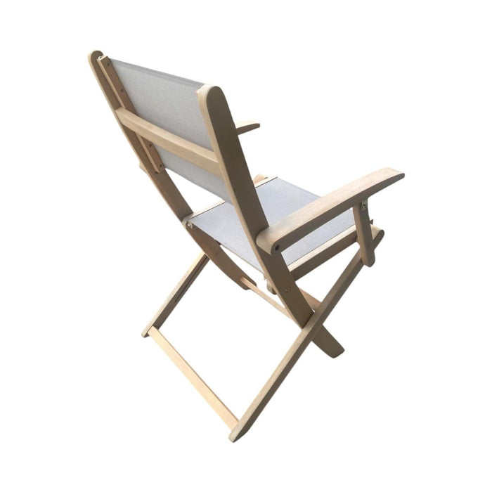 CAIRO CHAIR WITH ACACIA ARMS