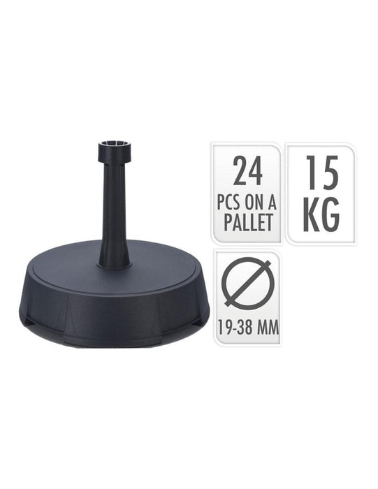 Base for beach umbrella 15 kg Anthracite