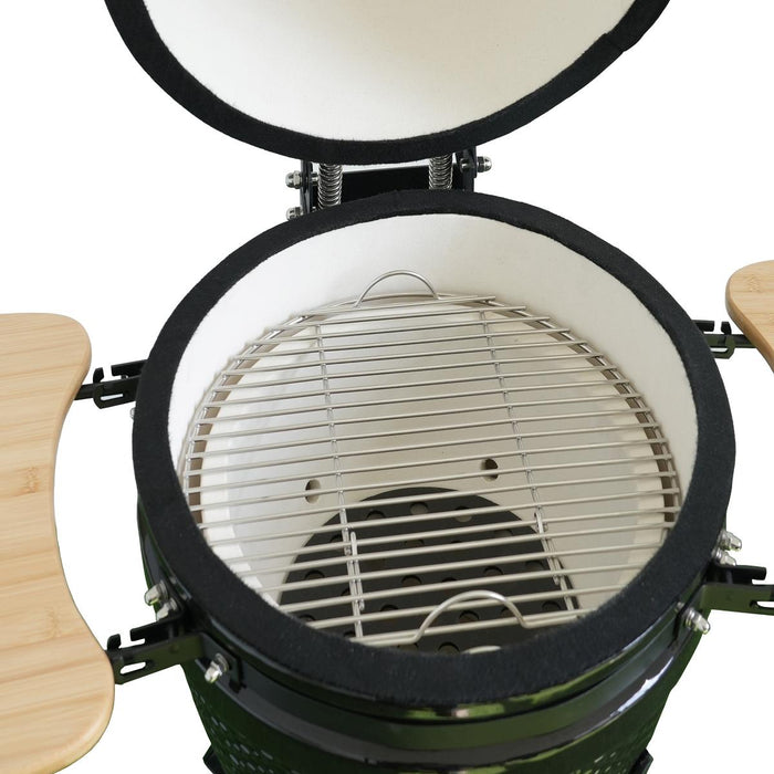 CERAMIC BARBECUE KAMADO BLACK 60CM