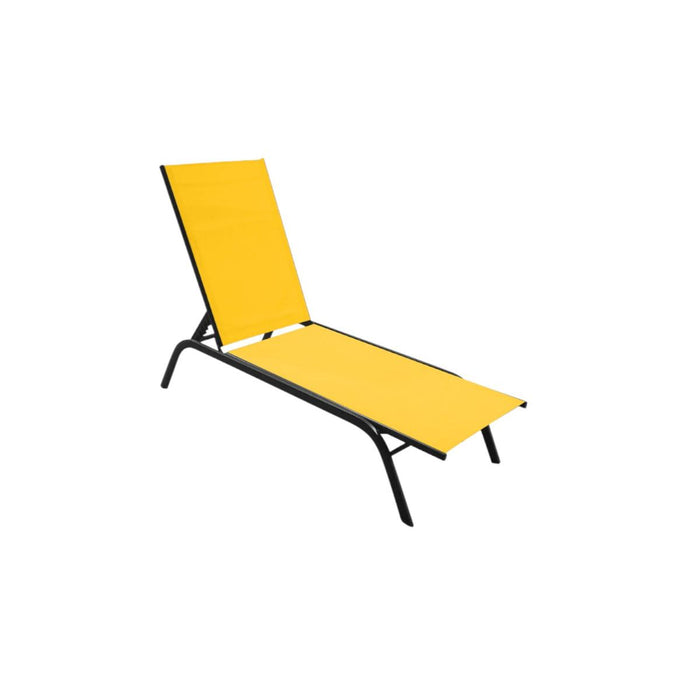 CHAIR CHAIR 5 POSITIONS MUSTARD TEXTILE