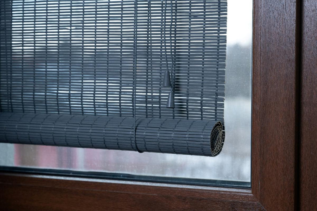 BAMBOO BLIND LUZON 60X220 CM GREY