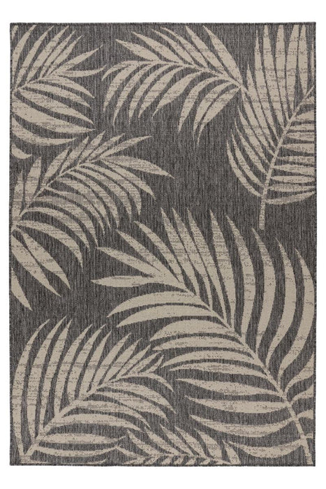 CARPET CASA 80/150CM LEAF GRAY