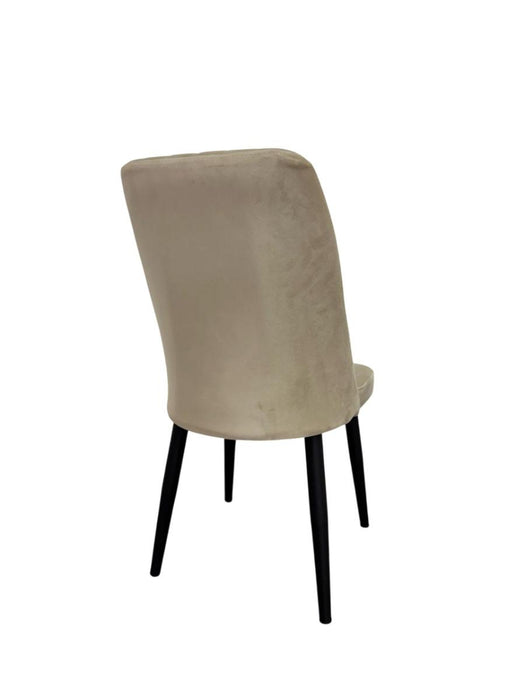 DINING CHAIR AURORA CHAMPAGNE LEG/CHER