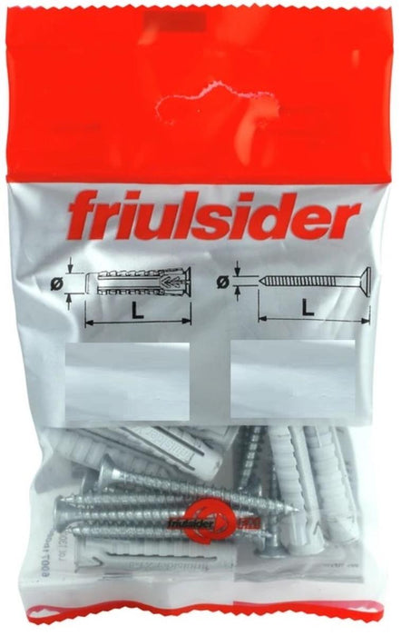 UNIVERSAL DOWEL SCREW FM 6X50/4.5X60 15PCS