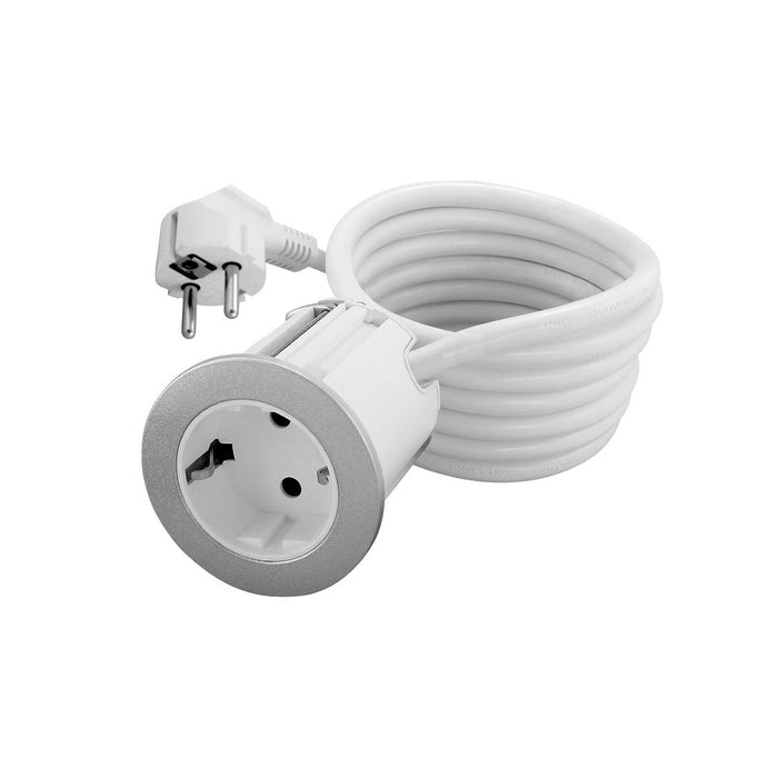 DESK MODULE 1SHUKO F60MM WHITE COMMEL