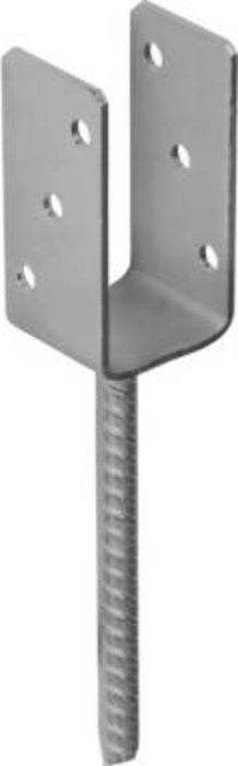 BEAM BASE PS60U 60X60X120 ZINC