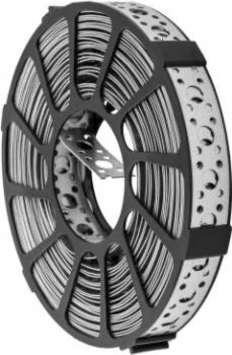 PERFORATED TAPE TM14 19X0.7X3M ZINC