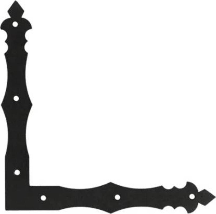 L-SHAPED PLATE NAD4 300X300X40 BLACK