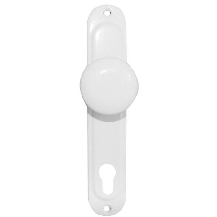 HANDLE WITH BALL TT 70MM WHITE