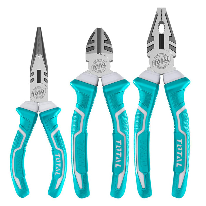 TOTAL 3-HOLE PLIERS SET