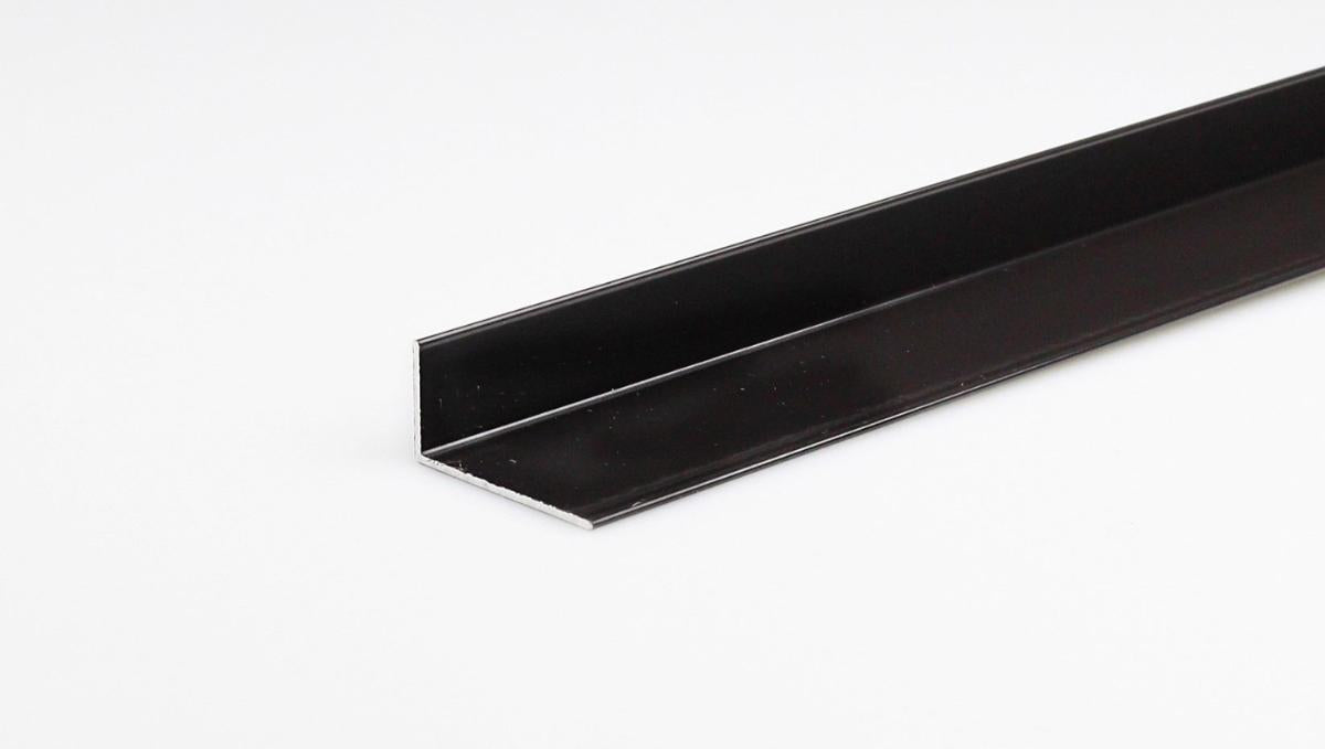 ALUMINUM CORNER PROFILE 30X15MM/1M BLACK