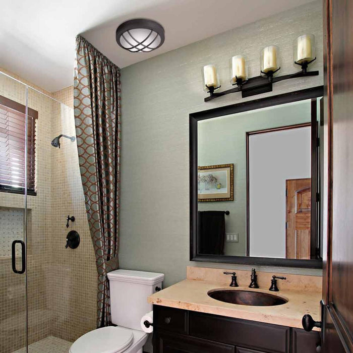 LED LIGHTING FIXTURES MEZZO/X 18W BLACK